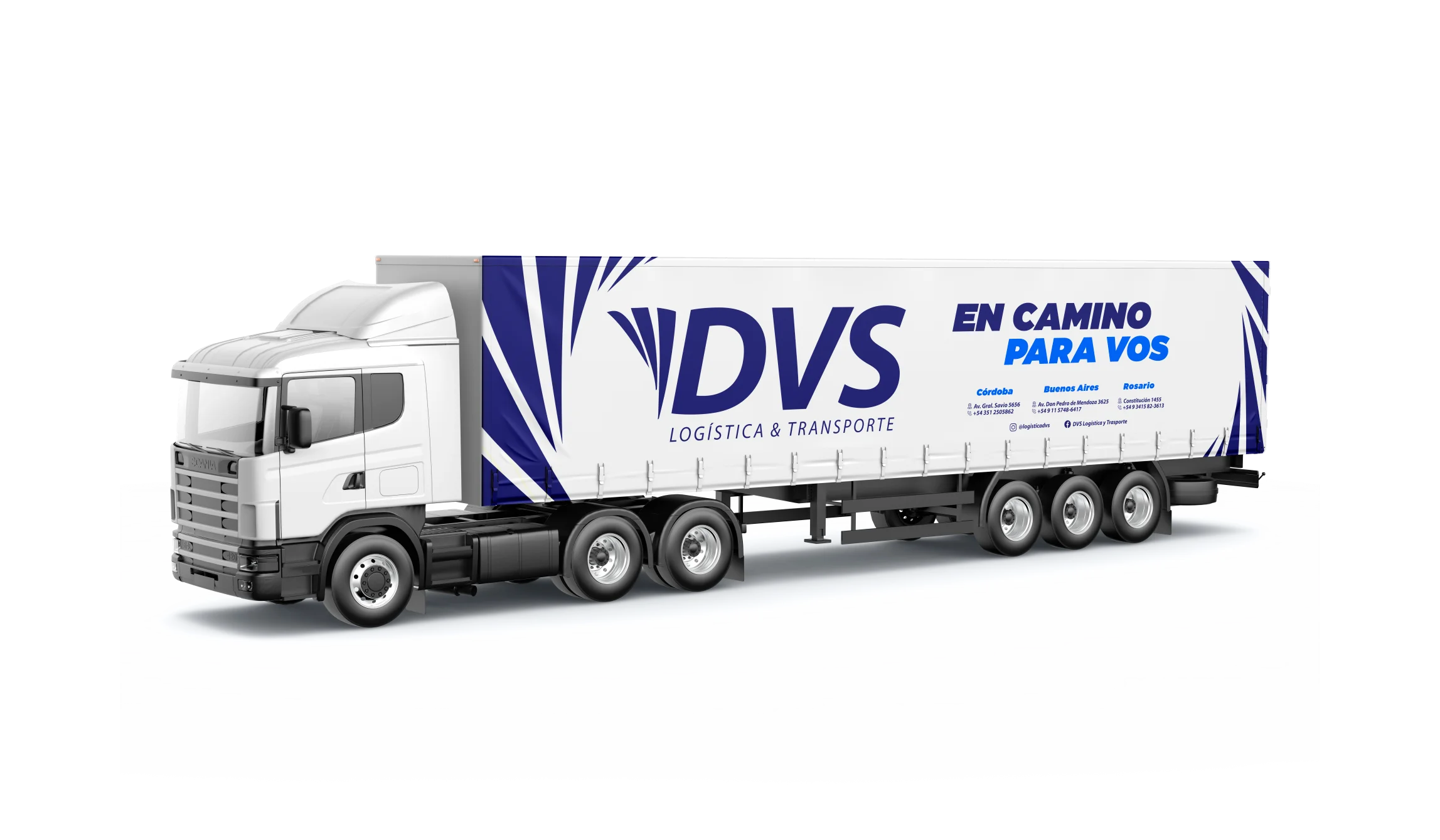 Camión DVS Logística y Transporte